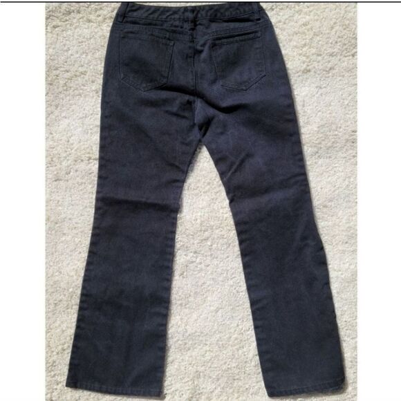 Michael Kors Studded Bootcut Black Jeans Size 6 - Picture 3 of 4